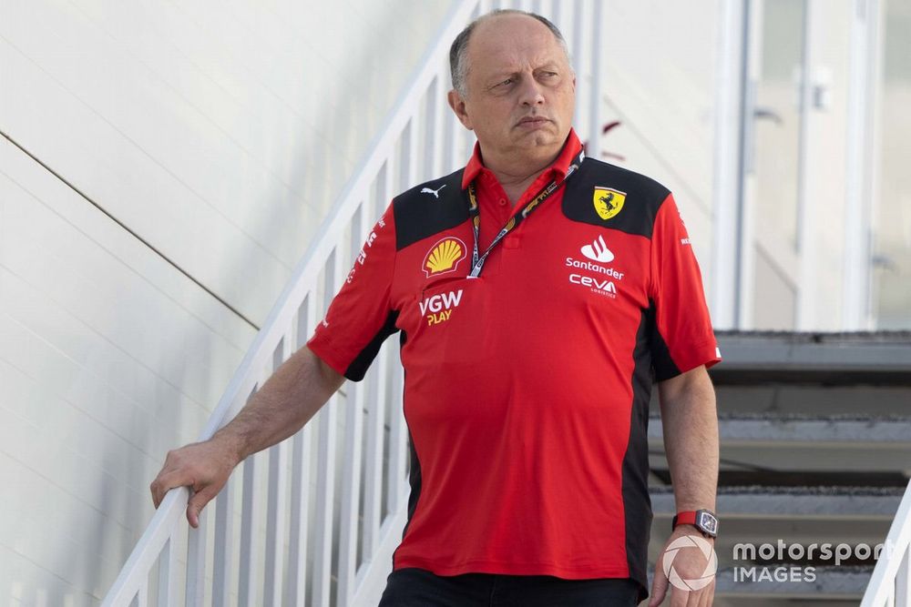 Frederic Vasseur, Ferrari team principal and general manager 