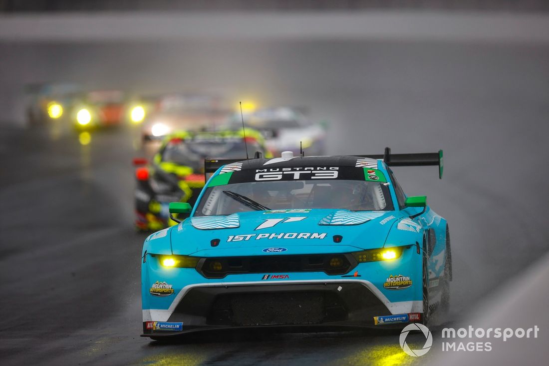 #55 Proton Competition Ford Mustang GT3: Ben Barker, Giammarco Levorato, Corey Lewis