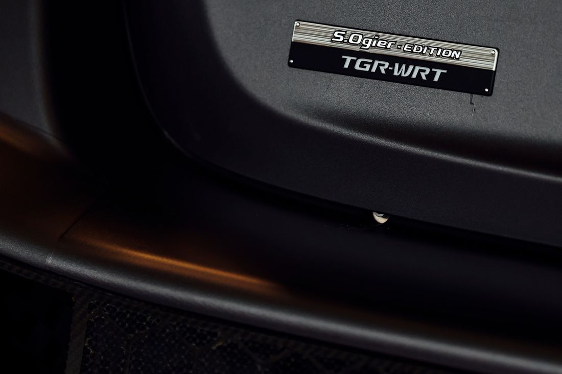 Logo Sébastien Ogier, Vincent Landais, Toyota Gazoo Racing WRT Toyota GR Yaris Rally1