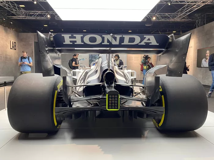 Exhibición de F1 en Madrid