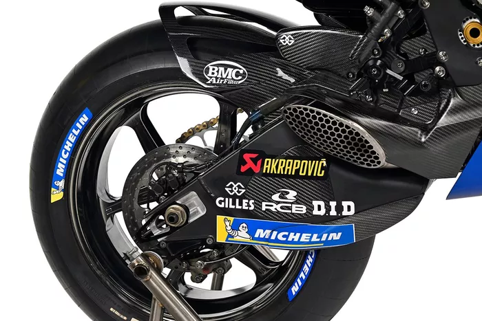 Fabio Quartararo, Yamaha Factory Racing, detalles de la moto