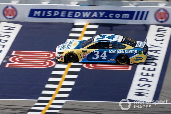  Michael McDowell, Front Row Motorsports, Ford Mustang Long John Silver's