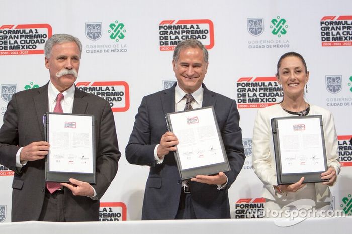 Firma del contrato GP de México