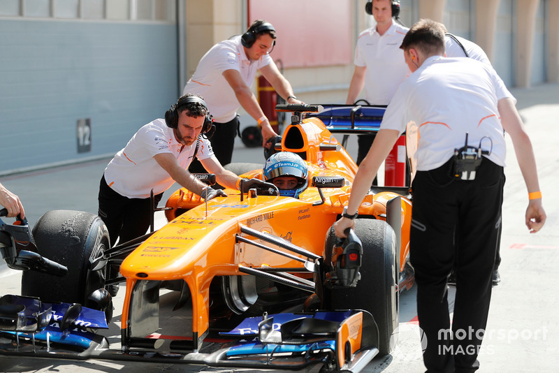 Джиммі Джонсон за кермом машини McLaren
