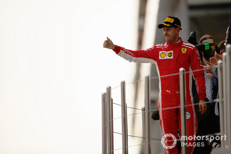 3e : Sebastian Vettel (Ferrari)