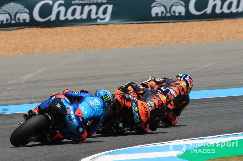 Brad Binder, Red Bull KTM Ajo Miguel Oliveira, Red Bull KTM Ajo Francesco Bagnaia, Sky Racing Team VR46