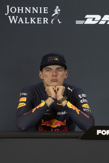 Max Verstappen, Red Bull Racing en conférence de presse