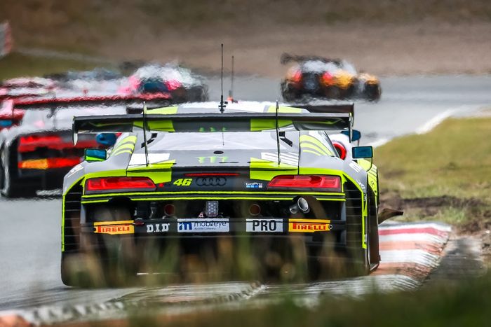 #46 Team WRT, Audi R8 LMS Evo II: Frédéric Vervisch, Valentino Rossi