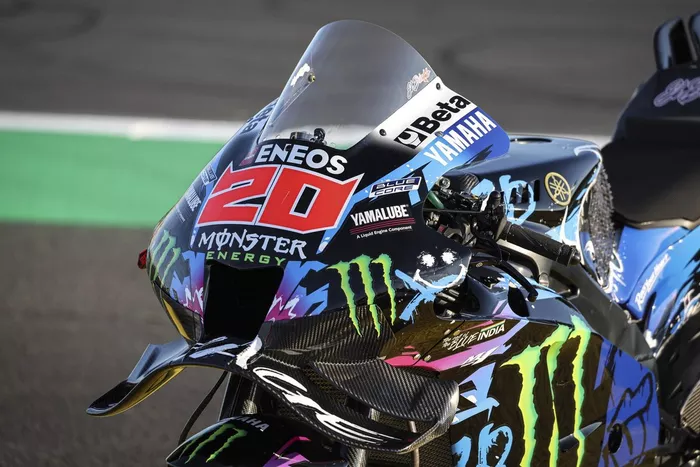 Fabio Quartararo, Yamaha Factory Racing, decoración especial
