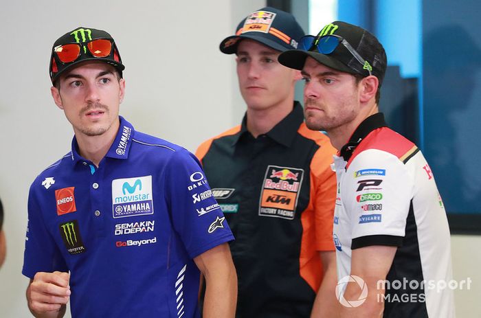 Maverick Viñales, Yamaha Factory Racing, Pol Espargaro, Red Bull KTM Factory Racing, Cal Crutchlow, Team LCR Honda