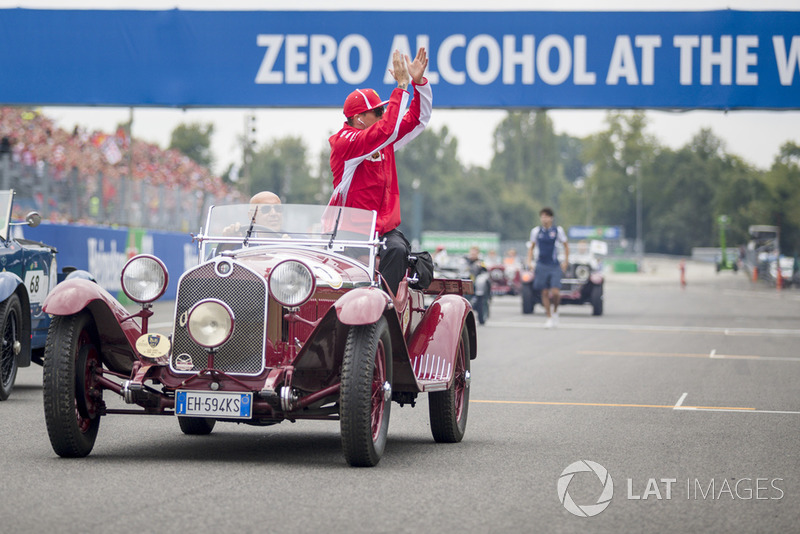 F1-es versenyzői parádé az Olasz Nagydíjról, Monzából