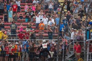 Race winner A.J. Allmendinger, Kaulig Racing, Chevrolet Camaro 