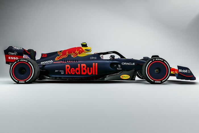 Boceto del Red Bull Racing F1 para 2022