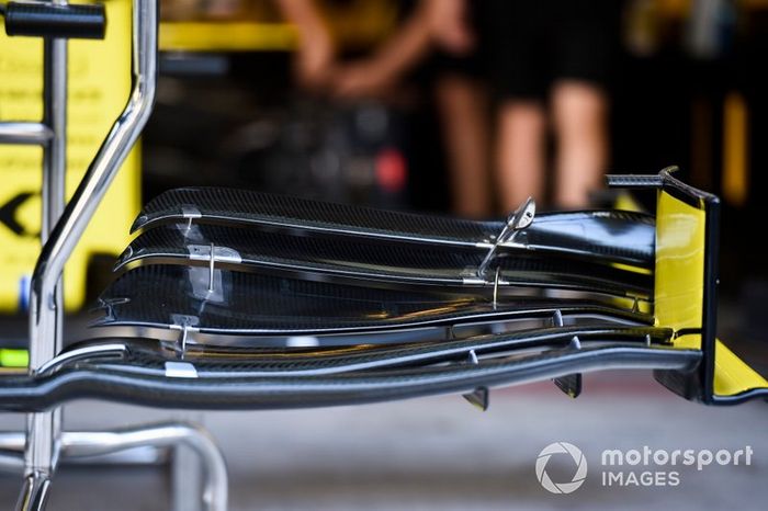 Renault R.S.19 front wing detail