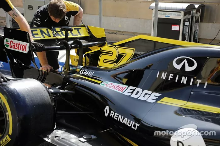 Detalles técnicos del Renault F1 Team