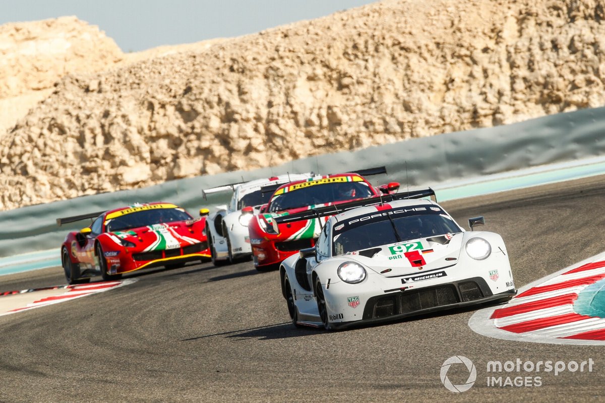 WEC Porsche #92 Estre Jani Christensen