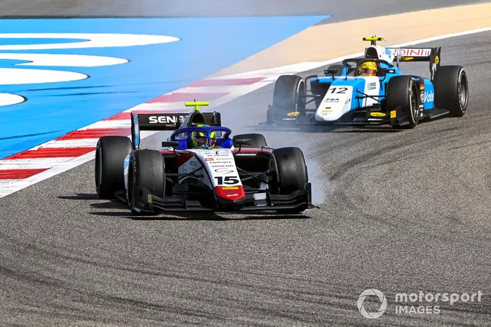 Guilherme Samaia, Charouz Racing System y Lirim Zendeli, MP Motorsport 
