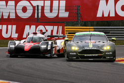 #98 Aston Martin Racing Aston Martin Vantage: Paul Dalla Lana, Pedro Lamy, Mathias Lauda, #7 Toyota Gazoo Racing Toyota TS050 Hybrid: Mike Conway, Kamui Kobayashi