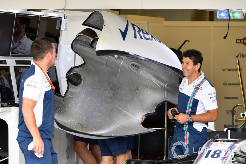 Аеродинамічний елемент Williams FW40