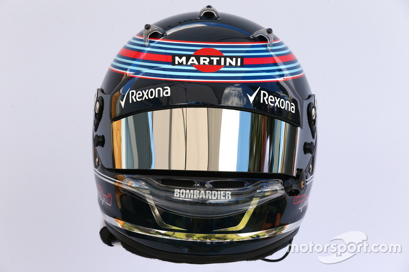 Casco de Lance Stroll, Williams