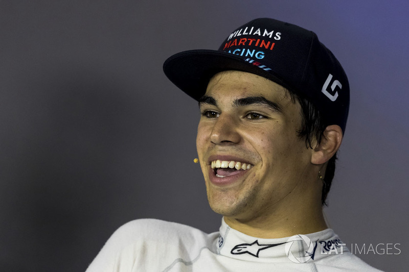 Lance Stroll, Williams in the Press Conference