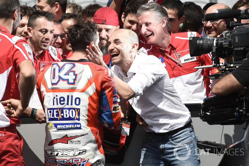 Andrea Dovizioso, Ducati Team, Domenicali