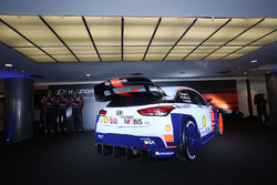 Hayden Paddon, Daniel Sordo, Thierry Neuville, Hyundai Motorsport onthullen de 2017 Hyundai i20 Coup