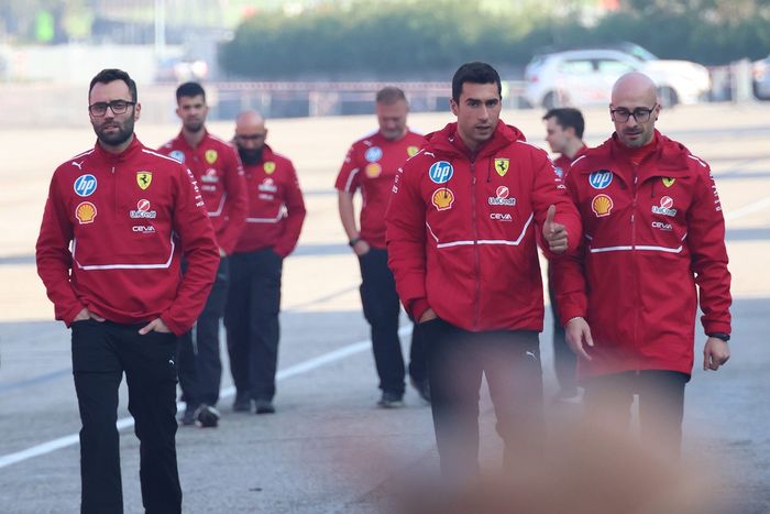 Miembros del equipo Ferrari