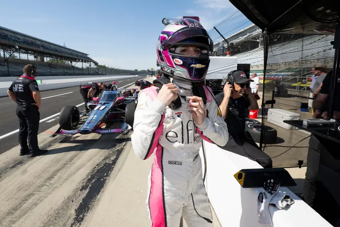 Katherine Legge, HMD Motorsports con A.J. Foyt Racing (Chevrolet)