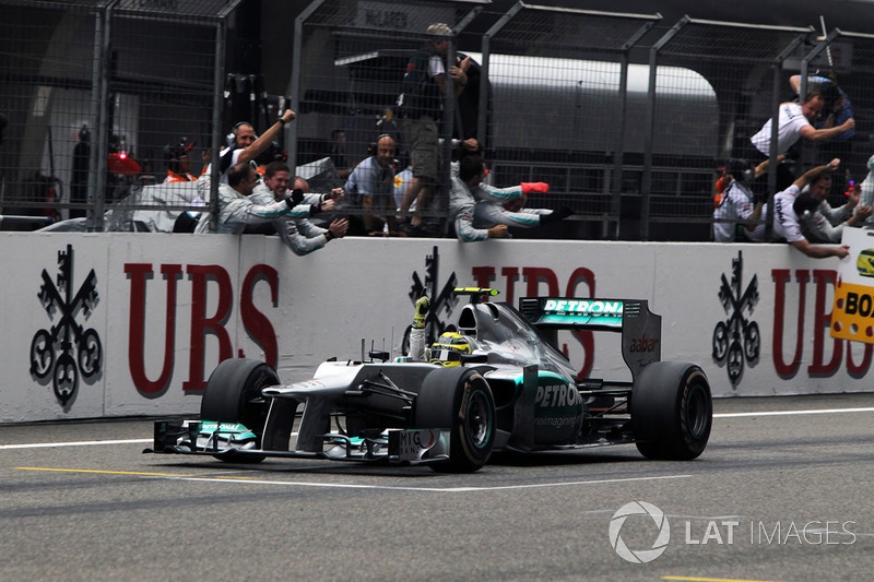 2012: Mercedes F1 W03 (одна победа, 5-е место в КК)