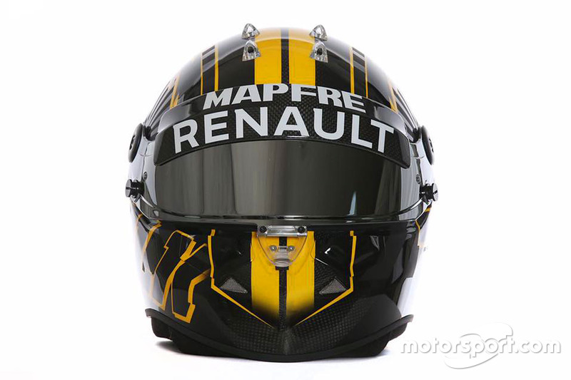 New helmet design of Nico Hulkenberg