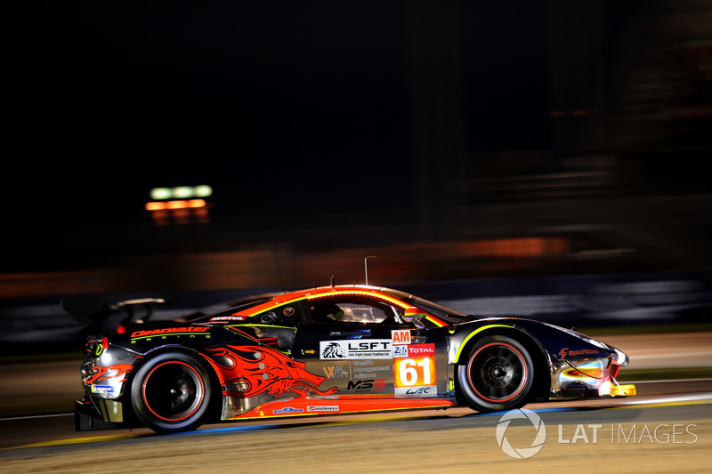 #61 Clearwater Racing Ferrari 488 GTE: Weng Sun Mok, Keita Sawa, Matthew Griffin