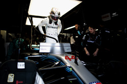 Lewis Hamilton, Mercedes AMG F1, in the garage