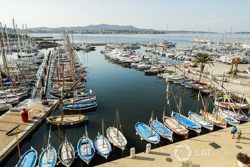 The marina in Sanary sur Mer