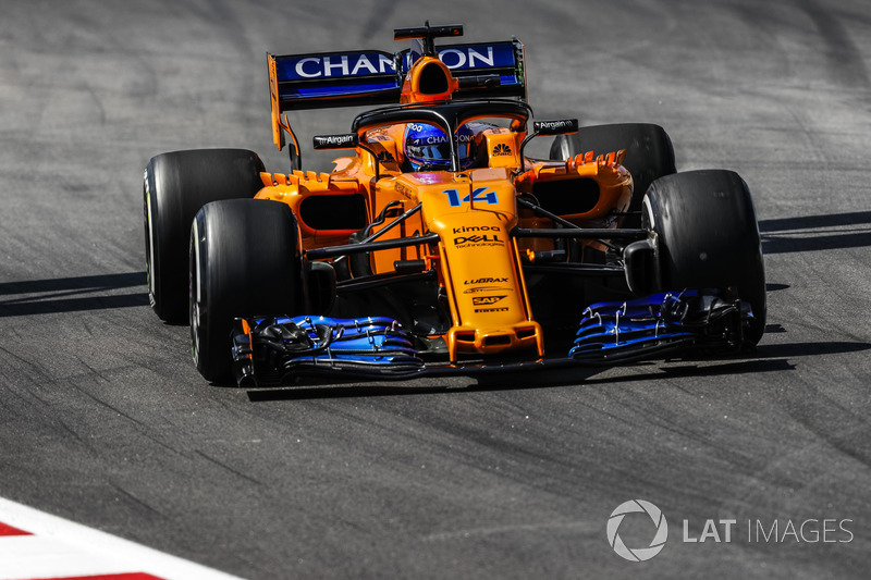8: Fernando Alonso, McLaren MCL33, 1'17.721