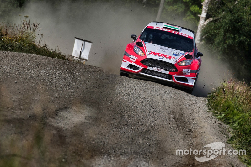 Gaurav Gill, Glenn McNeall, Team MRF Tyres Ford Fiesta R5