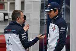 Lance Stroll, Williams and Paddy Lowe, Williams