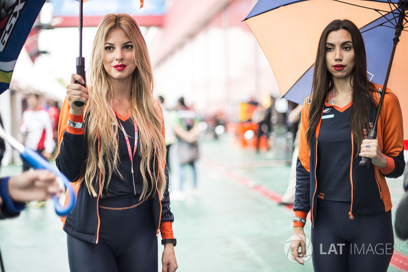 Chicas de la parrilla