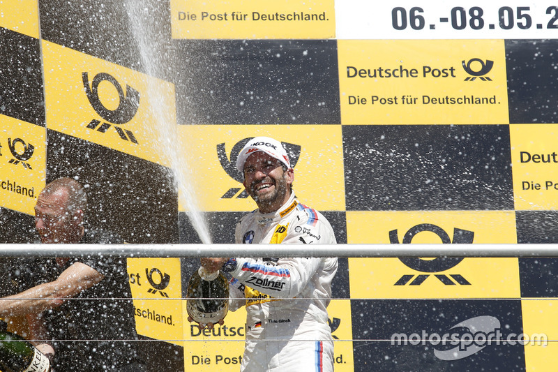 Podium: Timo Glock, BMW Team RMG, BMW M4 DTM