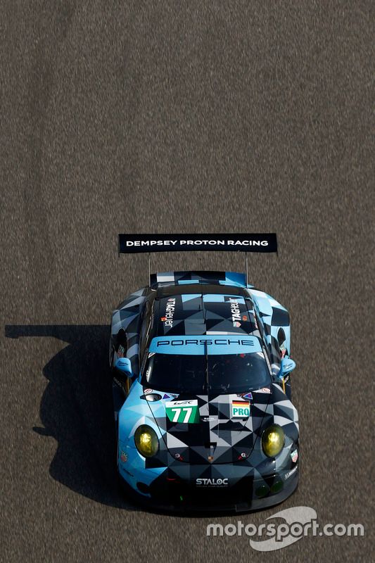 #77 Dempsey Proton Competition Porsche 911 RSR: Richard Lietz, Michael Christensen