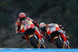 Marc Marquez, Repsol Honda Team and Dani Pedrosa, Repsol Honda Team