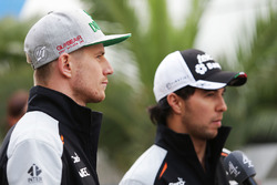 Nico Hulkenberg, Sahara Force India F1 en Sergio Perez, Sahara Force India F1