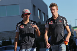 Carlos Sainz Jr., Scuderia Toro Rosso con Daniil Kvyat, Scuderia Toro Rosso