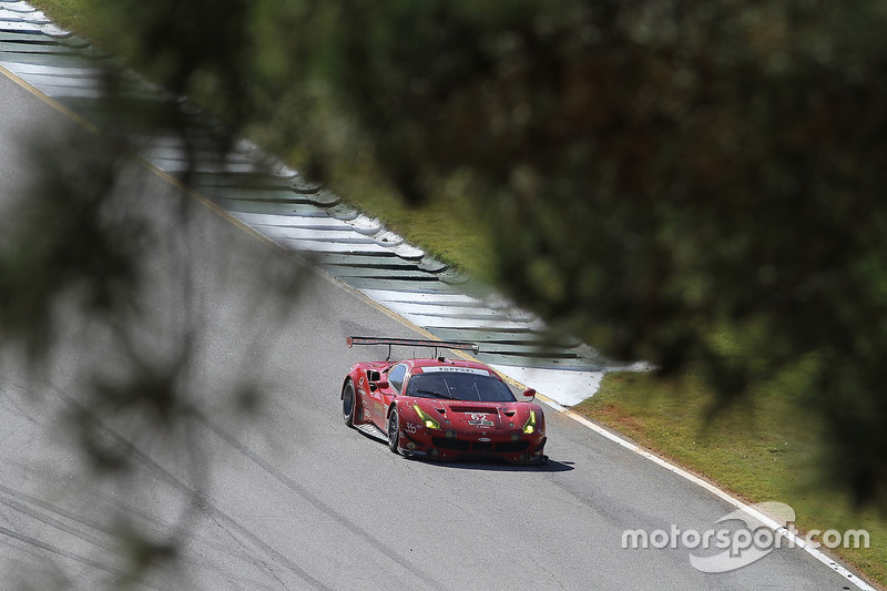 #62 Risi Competizione Ferrari 488 GTE: Toni Vilander, Giancarlo Fisichella, James Calado