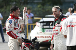 Norbert Michelisz, Honda Racing Team JAS, Honda Civic WTCC, Tiago Monteiro, Honda Racing Team JAS, Honda Civic WTCC