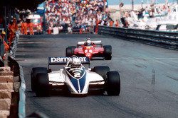 Ricardo Patrese, Brabham BT49D voor Didier Pironi, Ferrari