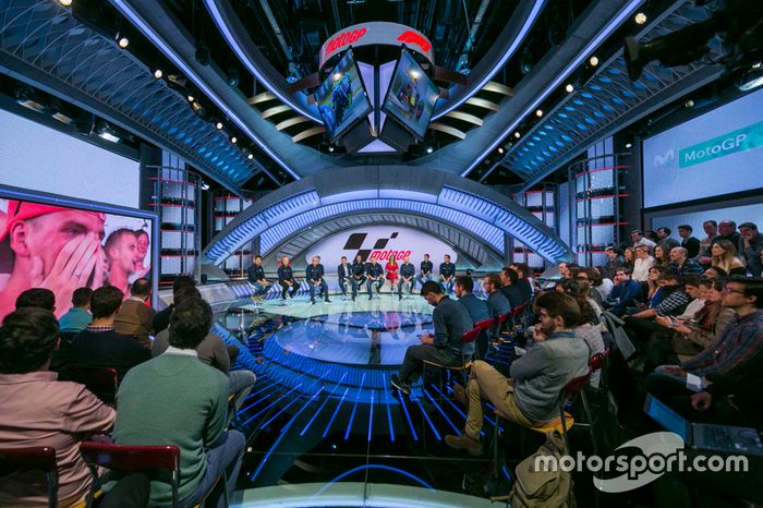 Presentación de la temporada 2018 de MotoGP y F1 de Movistar +