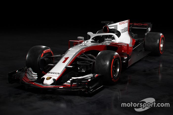 Porsche F1 livery concept