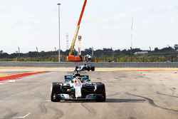 Polesitter Lewis Hamilton, Mercedes AMG F1 W08