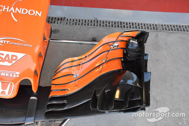 McLaren MCL32: Frontflügel